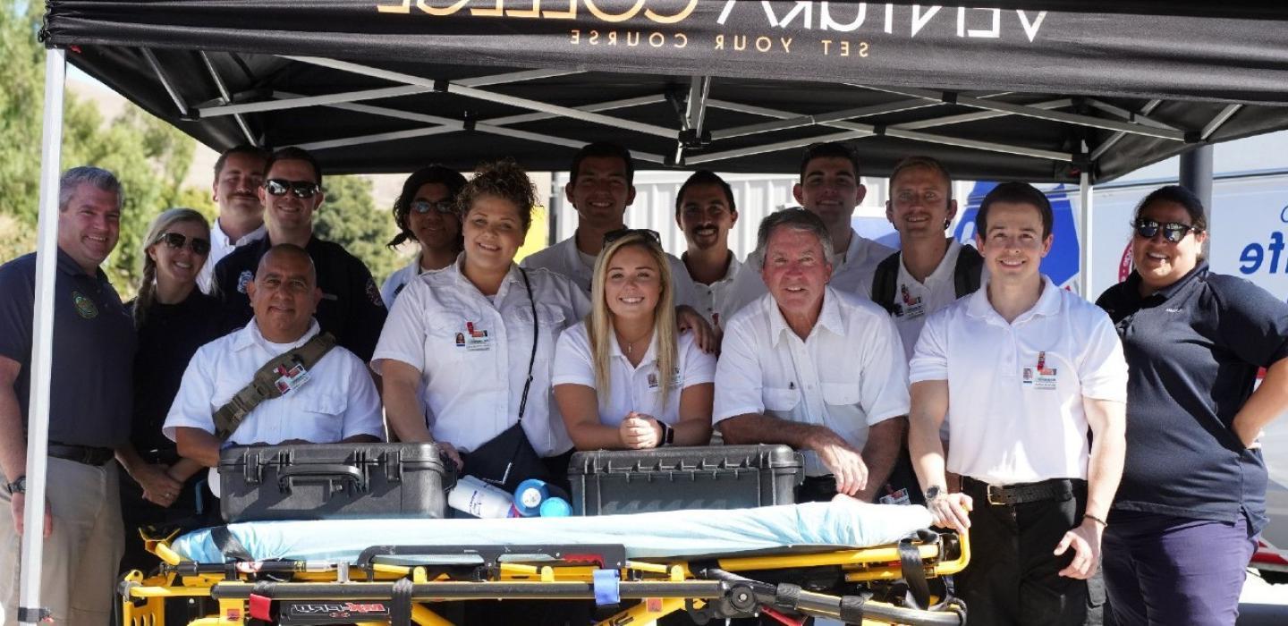 Ventura College EMT Students at the Annual Health Fair